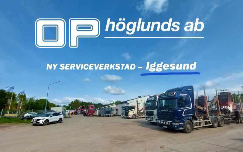 Ny serviceverkstad - Iggesund